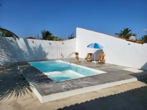 Casa de praia para relaxar.